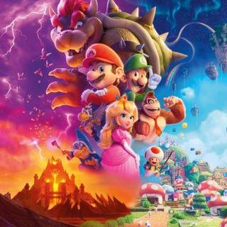 Super Mario movie 4k wallpaper
