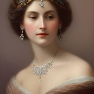 Portrait of an Elegant Woman