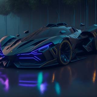 Cyberpunk SuperCar