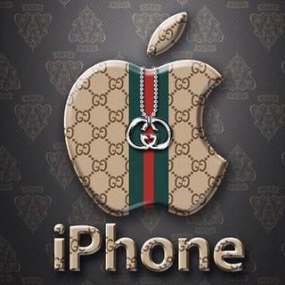 Gucci logo iPhone wallpaper
