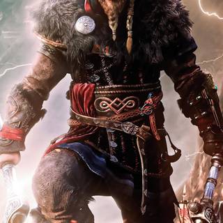 Valhalla assassin creed 4k wallpaper