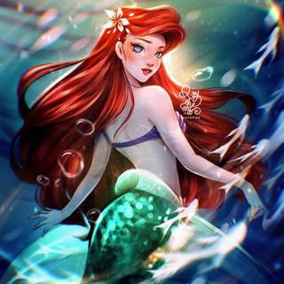 Beautiful Fantasy Art Ariel