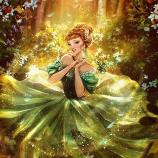 Princess Fantasy Art Anna