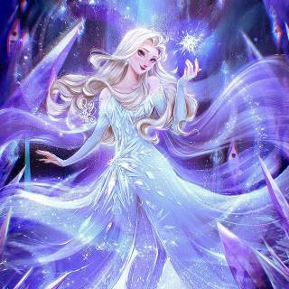 Princess Fantasy Art Elsa
