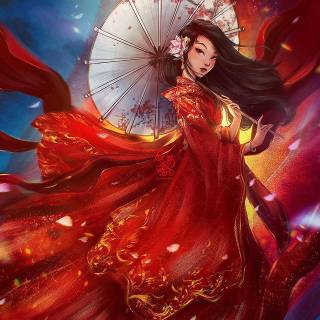 Princess Fantasy Art Mulan