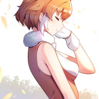 Dhole kemono friends wallpaper