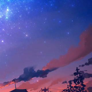 Sunset anime 4k ultra wallpaper