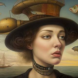 Beautiful Magical Witch Drawing