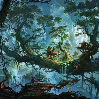 rainforest fantasy world