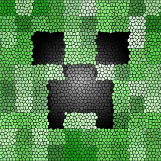 Creeper face wallpaper