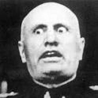 shocked mussolini