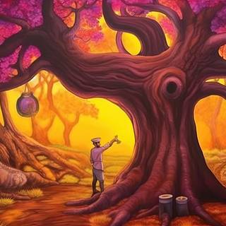 Creative Dreamy Magical Forest