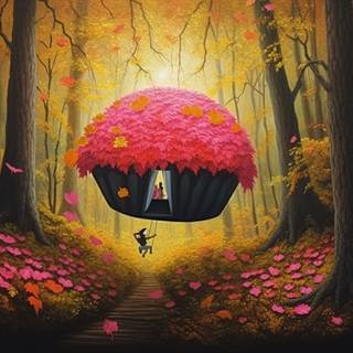 Creative Dreamy Magical Forest