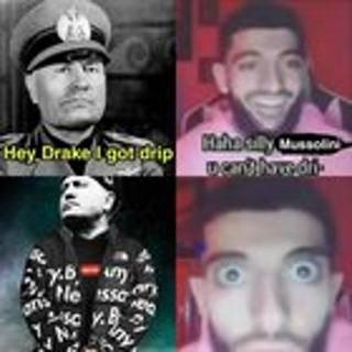 benito mussolini drip
