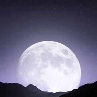 Aesthetic moon wallpaper