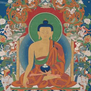 Buddha Shakyamuni Thangka