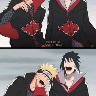 Naruto and Sasuke As Akatsuki 