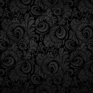 Black pattern wallpaper