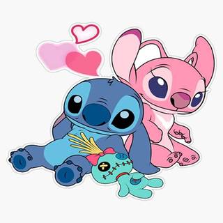 Baby stitch and angel