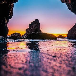  sea cave ultra wallpaper