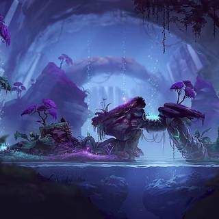 Illustration fantasy world 4k Wallpapers