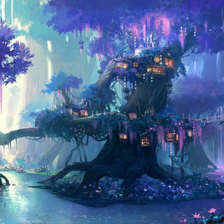 Illustration fantasy world 4k Wallpapers