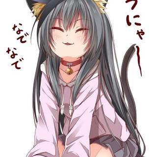 Cat anime girl