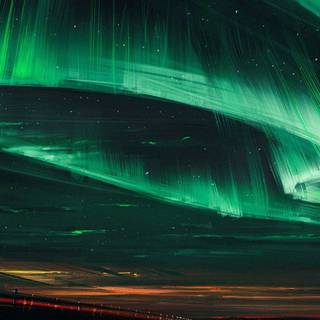 Northern Lights 4k wallpaper