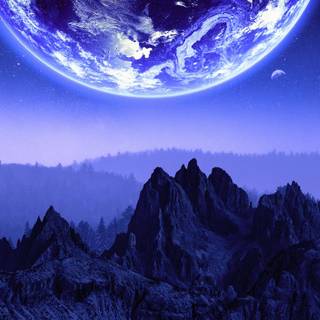 Different planets surface wallpaper