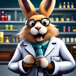 Mad Scientist Rabbit