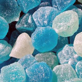 Blue Candy Gum Drops
