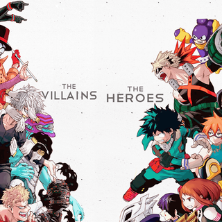 MHA Heros Vs VIllians Wallpaper HD