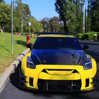 2010 Nissan GTR Liberty Walk Body Kit