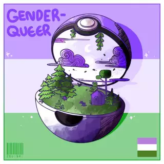 Gender Queer Pokeball