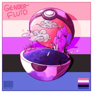 Gender Fluid Pokeball