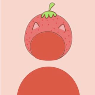 kawaii strawberry cat