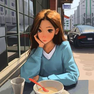 Cute Animated Girl 