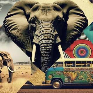 African Dreams Collage