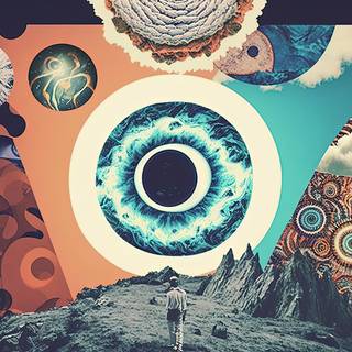 Cosmic Mind Control Collage