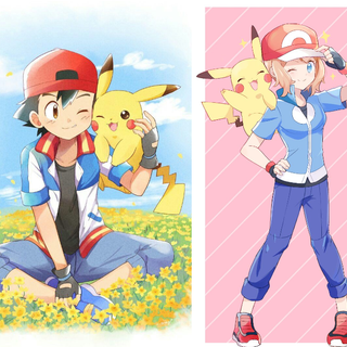 Serena and Ash!