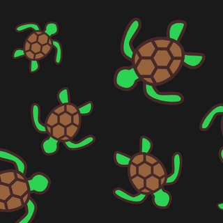 Turtle wallpaper I made!