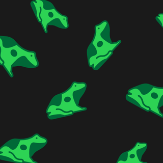 Frog wallpaper I made!