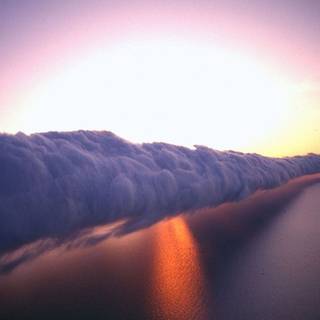 Morning Glory Cloud wallpaper