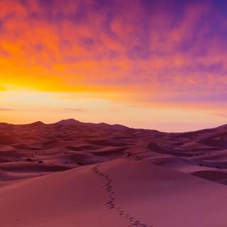 Sahara sunset Wallpapers