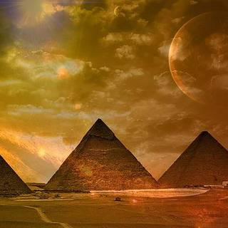 Pyramids fantasy wallpapers