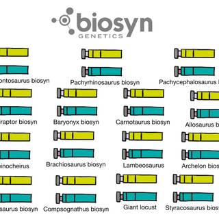 Biosyn list prehistoric animals embryos final part