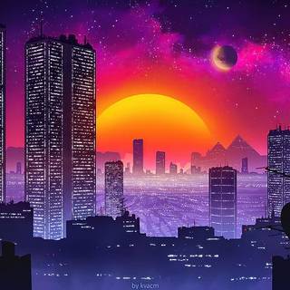 chill city background