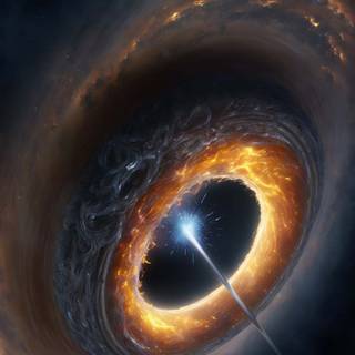 Black hole 4k wallpaper