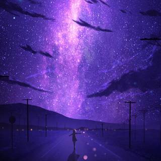 Aesthetic purple Wallpapers