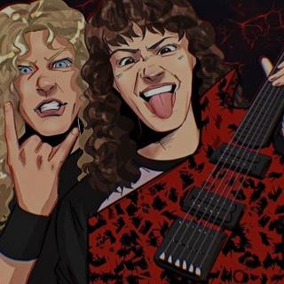 Eddie and Metallica 